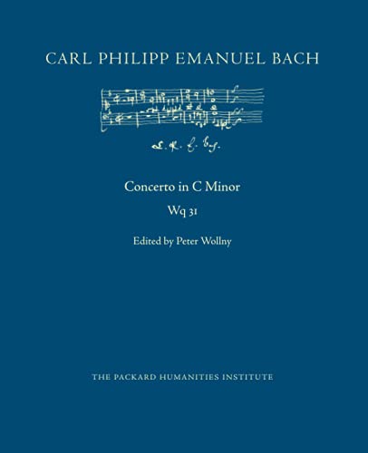 Stock image for Concerto in C Minor, Wq 31 for sale by PBShop.store US