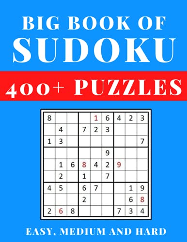 Stock image for Big Book Of Sudoku - Easy, Medium And Hard for sale by GreatBookPrices