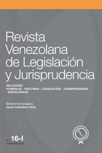 Beispielbild fr Revista Venezolana de Legislacin y Jurisprudencia N. 16-l (Spanish Edition) zum Verkauf von Big River Books