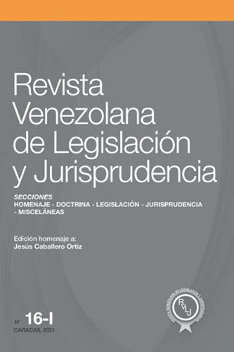 Stock image for Revista Venezolana de Legislacin y Jurisprudencia N. 16-l (Spanish Edition) for sale by ALLBOOKS1