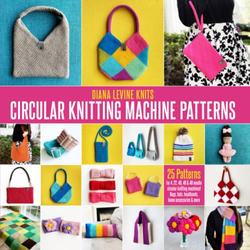 Stock image for Circular Knitting Machine Patterns | Diana Levine Knits: 25 Patterns for Addi and Sentro Circular Knitting Machines for sale by Better World Books Ltd