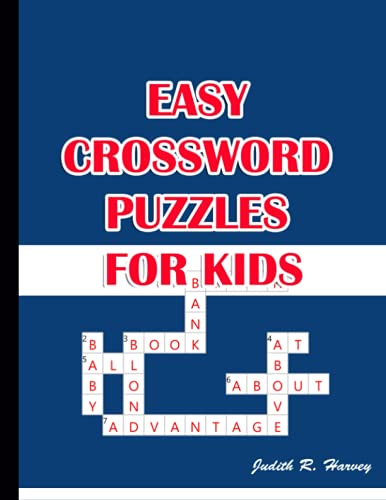 Stock image for Easy Crossword Puzzles For Kids for sale by GreatBookPrices
