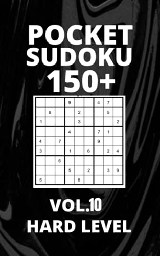 Imagen de archivo de Pocket Sudoku 150+ Puzzles: Hard Level with Solutions - Vol. 10 a la venta por Ria Christie Collections