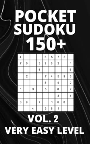 Imagen de archivo de Pocket Sudoku 150+ Puzzles: Very Easy Level with Solutions - Vol. 2 a la venta por Ria Christie Collections