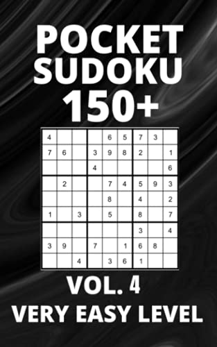 Imagen de archivo de Pocket Sudoku 150+ Puzzles: Very Easy Level with Solutions - Vol. 4 a la venta por Ria Christie Collections
