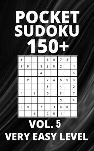 Imagen de archivo de Pocket Sudoku 150+ Puzzles: Very Easy Level with Solutions - Vol. 5 a la venta por Ria Christie Collections