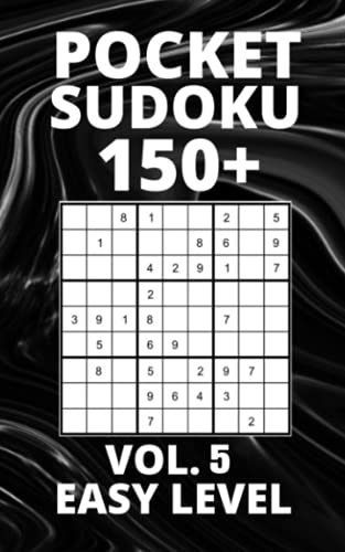 9798531819840: Pocket Sudoku 150+ Puzzles: Easy Level with Solutions - Vol. 5