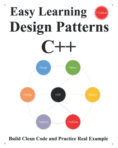 9798548135025: Easy Learning Design Patterns C++ (1 Edition): Build Clean Code and Practice Real Example: 2 (C++ Foundation Design Patterns & Data Structures & Algorithms)