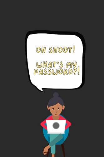 Imagen de archivo de Password Book: Oh Shoot Whats My Password?! a la venta por Red's Corner LLC