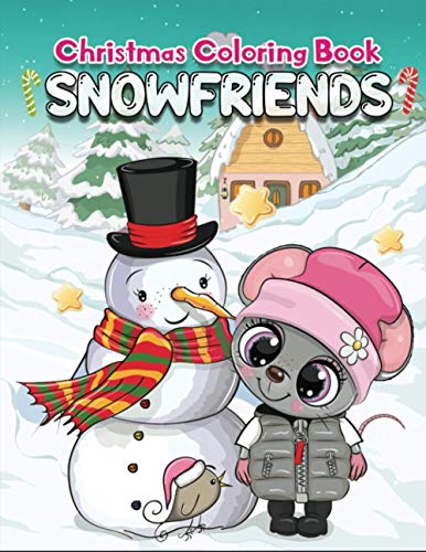 Stock image for Christmas coloring book snowfriends: 40+ fun and relaxing Christmas Snowman designs To Draw for sale by ALLBOOKS1