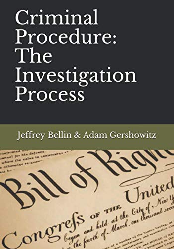 Imagen de archivo de Criminal Procedure: The Investigation Process a la venta por Better World Books: West