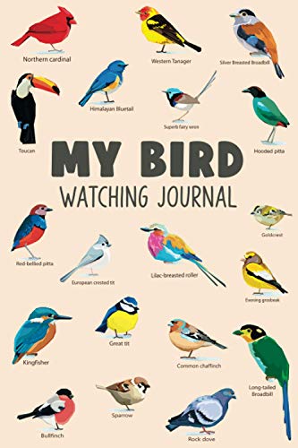 9798562168184: My Bird Watching Journal: A Birdwatching Log Book for Birders & Bird Watchers (Gift Idea for Kids, Teens and Adults)