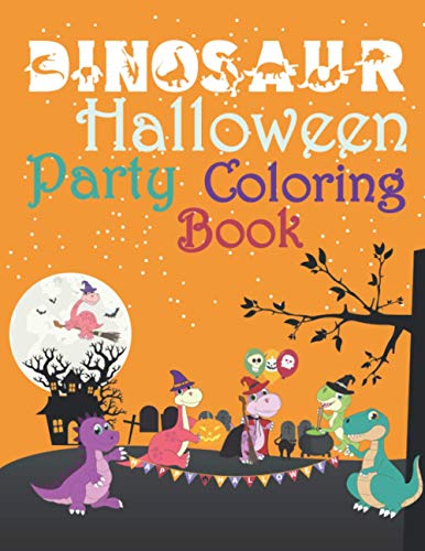 Stock image for Dinosaur Halloween Party Coloring Book for sale by PBShop.store US