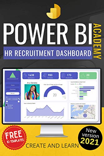 9798565690408: Power BI Academy - HR Recruitment: Step-by-step guide to create an easy dashboard for Human Resources