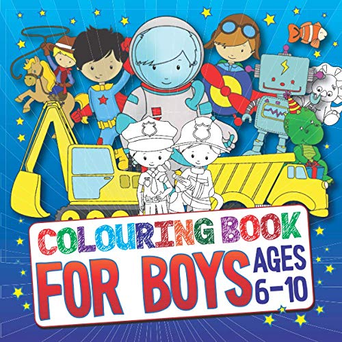 Immagine dell'editore per Colouring Book for Boys Ages 6 - 10: Hand Illustrated Children's Colouring Book With Lots of Awesome Boys Stuff! venduto da Buchpark