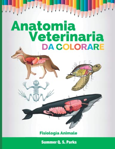 Imagen de archivo de Anatomia Veterinaria Da Colorare Fisiologia Animale a la venta por PBShop.store US