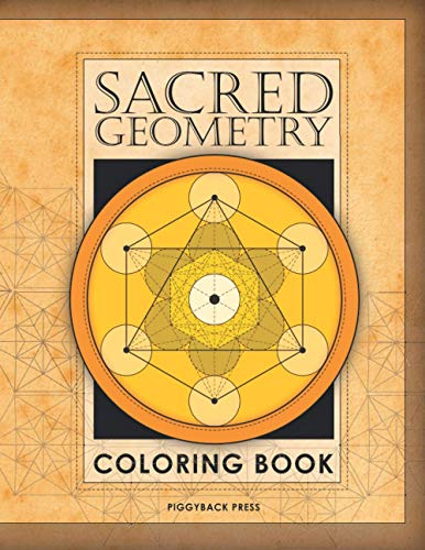 Beispielbild fr The Sacred Geometry Coloring Book Fall in love with coloring beautiful Sacred Geometric shapes zum Verkauf von PBShop.store US