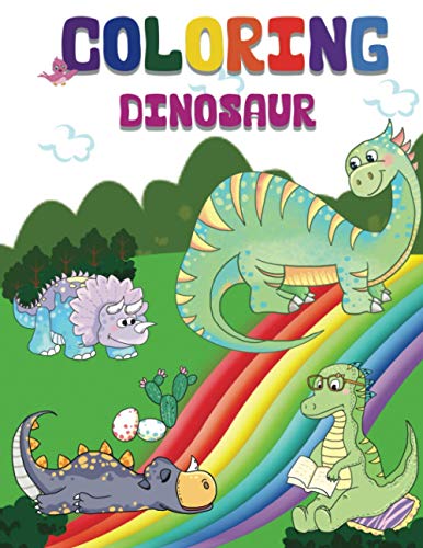 Stock image for Coloring Dinosaur: Jumbo Kids Coloring & Activity Book Ages 4-8 for sale by GreatBookPrices