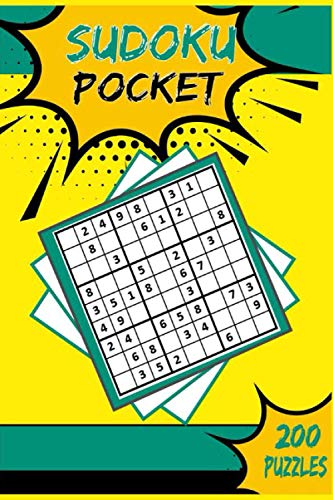 Imagen de archivo de Sudoku Pocket: Compact Size, Travel-Friendly Book with 200 Easy to Hard Sudoku Puzzles and Solutions - Pretty Pocket-Size Sudoku Puzz a la venta por GreatBookPrices