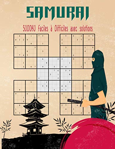 Stock image for Samurai Sudoku Faciles A Difficiles Avec Solutions for sale by GreatBookPrices