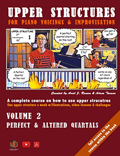 Beispielbild fr Upper Structures for Piano Voicings Improvisation: Perfect Altered Quartals zum Verkauf von Omega