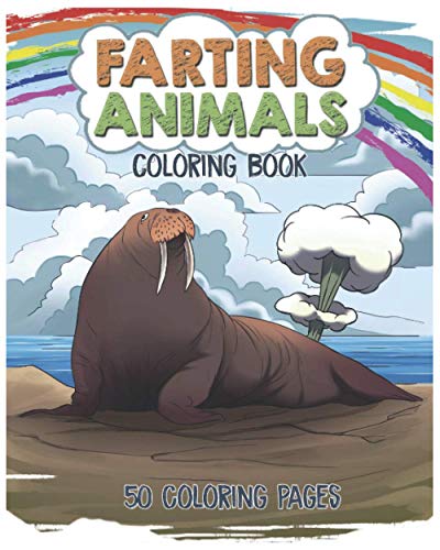 Imagen de archivo de Farting Animals Coloring Book. 50 Coloring Pages. a la venta por GreatBookPrices