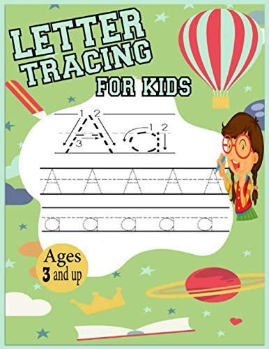 Imagen de archivo de Letter Tracing For Kids Ages 3 And Up: Alphabet Handwriting Practice Workbook For Kids Preschool Writing, Homeschool Preschool Learning Activities a la venta por GreatBookPrices