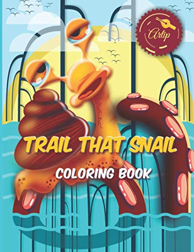 Stock image for Trail That Snail Snail Coloring Book for sale by PBShop.store US