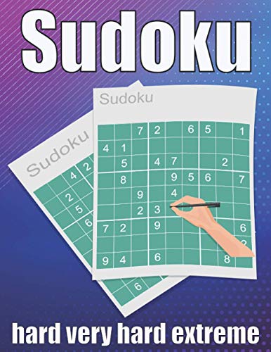 Stock image for sudoku hard very hard extreme: Large Print Sudoku Puzzle Book 120 PAGE for sale by GreatBookPrices