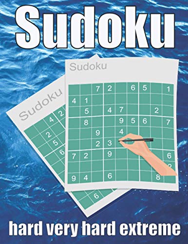 Stock image for sudoku hard very hard extreme: Large Print Sudoku Puzzle Book 120 PAGE for sale by GreatBookPrices