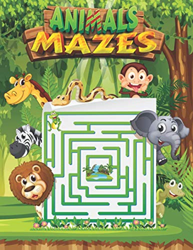 Beispielbild fr Animals Mazes: Book Vol 1: Activity Book Mazes Puzzles, Little Children's Nature, Mazes For Kids, Fun animals mazes to play zum Verkauf von GreatBookPrices