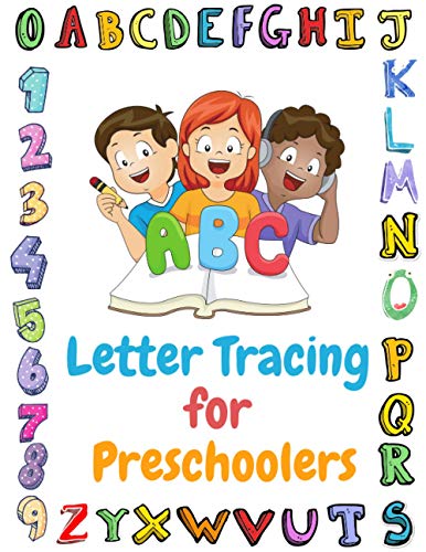 Imagen de archivo de ABC Letter Tracing for Preschoolers: Practice for kids, Line Tracing, Letters, - Activity Book for Toddlers & Kids Ages 3, 4, 5 & 6, for Kindergarten a la venta por GreatBookPrices