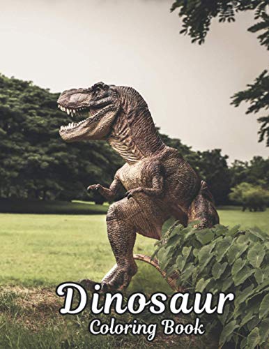 Stock image for Dinosaur Coloring Book: Dinosaur Coloring Book 50 Dinosaur Designs to Color Fun Coloring Book Dinosaurs for Kids, Boys, Girls and Adult Relax for sale by GreatBookPrices