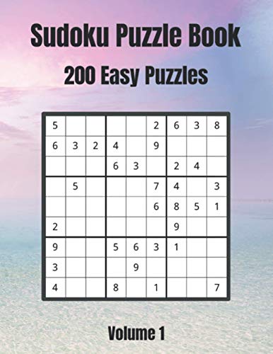 Beispielbild fr Sudoku Puzzle Book: 200 Easy Puzzles For Sudoku Beginners: Volume 1 zum Verkauf von Ria Christie Collections