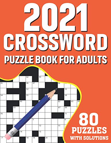 Stock image for 2021 Crossword Puzzle Book For Adults for sale by PBShop.store US