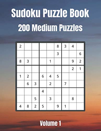 Beispielbild fr Sudoku Puzzle Book: Large Print: 200 Medium Puzzles For Sudoku Lovers: Volume 1 zum Verkauf von GreatBookPrices