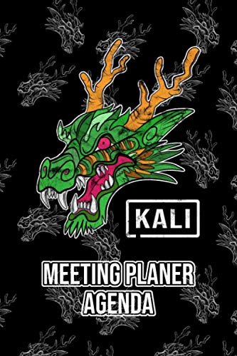 Beispielbild fr Meeting Notizbuch fr Drachen und Linux Kali Fans: Meeting Notizbuch Notizblock lustiger Informatiker Hacker und Linux Fan Notizzettel zum Verkauf von Buchpark
