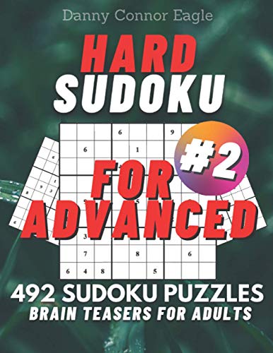 Imagen de archivo de Sudoku Hard for Advanced, Brain Teasers for Adults a la venta por PBShop.store US