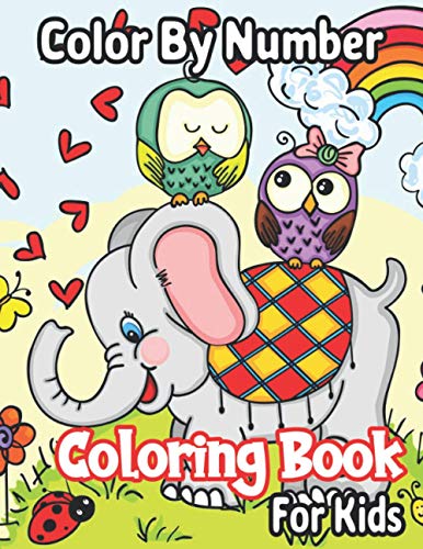 9798598885932: Color By Number Coloring Book For Kids: Great Gift for Boys & Girls, Ages 8-12