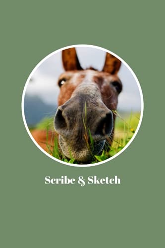 Beispielbild fr Scribe and Sketch: Horse Theme (Scribe and Sketch Journals) zum Verkauf von Red's Corner LLC
