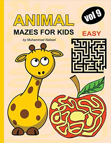 Stock image for Animal Mazes for Kids - Vol 9 (Paperback) for sale by CitiRetail
