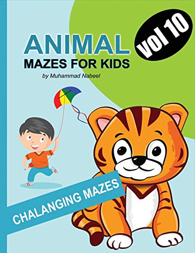Stock image for Animal Mazes for Kids - Vol 10 (Paperback) for sale by CitiRetail