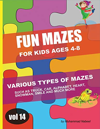 Stock image for Fun Mazes for Kids Ages 4-8 - Vol 14 (Paperback) for sale by CitiRetail