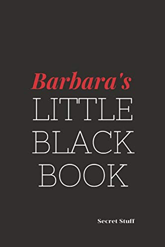 Imagen de archivo de Barbara's Little Black Book: Barbara's Little Black Book a la venta por California Books