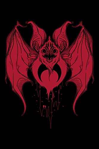 Immagine dell'editore per Notebook: Vampire Bat | Illustrated Notebook Journal Diary | Pastel Goth Spooky Creepy Occult Pagan Wicca Gothic | A5 6x9" | 120 Dot Grid Dotted Pages venduto da Buchpark