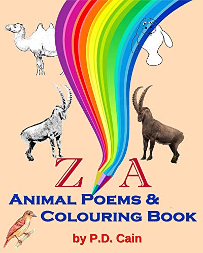 Stock image for Z-A of Animal Poems & Colouring Book for sale by California Books