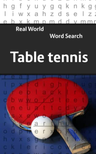 9798605374886: Real World Word Search: Table Tennis: 99