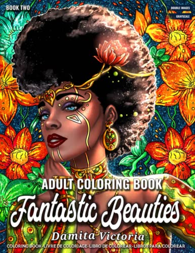 9798607089054: Adult Coloring Book | Fantastic Beauties Book 2: Women Coloring Book for Adults Featuring a Wonderful Coloring Pages for Adults Relaxation