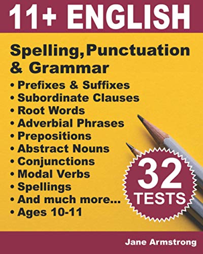 9798609894113: 11+ English: Spelling, Punctuation & Grammar 10 Minute Tests