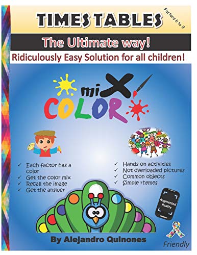 Beispielbild fr Times Tables - The Ultimate Way (Factors 6 to 9): Ridiculously Easy Solution for All Children zum Verkauf von GreatBookPrices